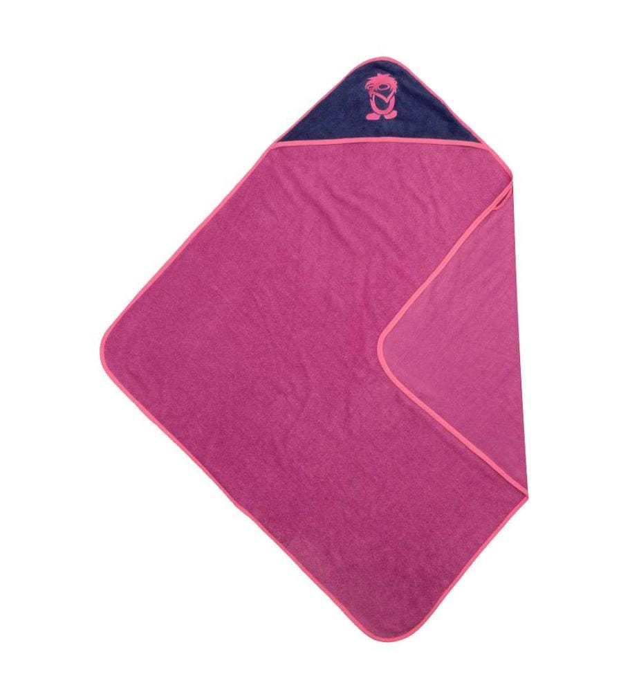 Serviette de plage Sandefjord - Mallow Pink & Violet Blue