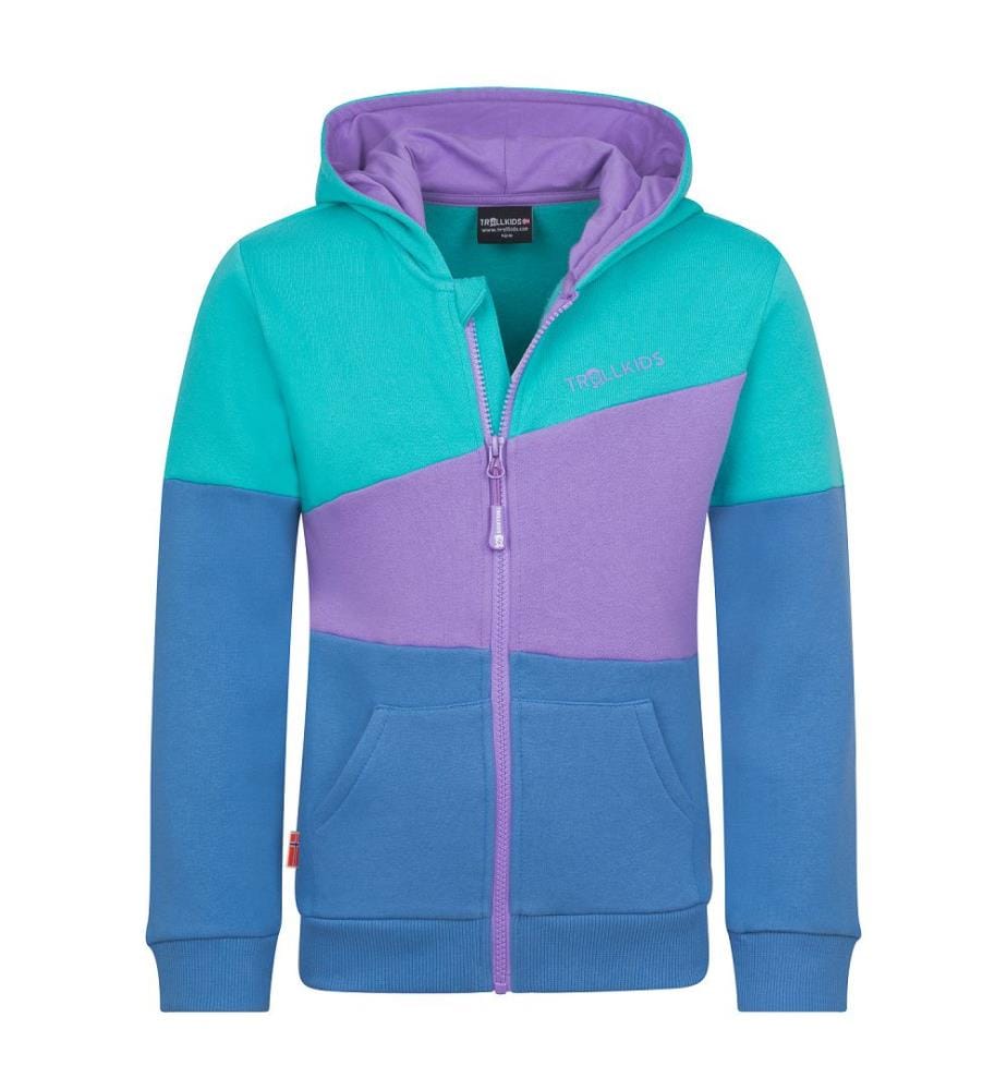 Pull Alesund - bleuet et aigue-marine