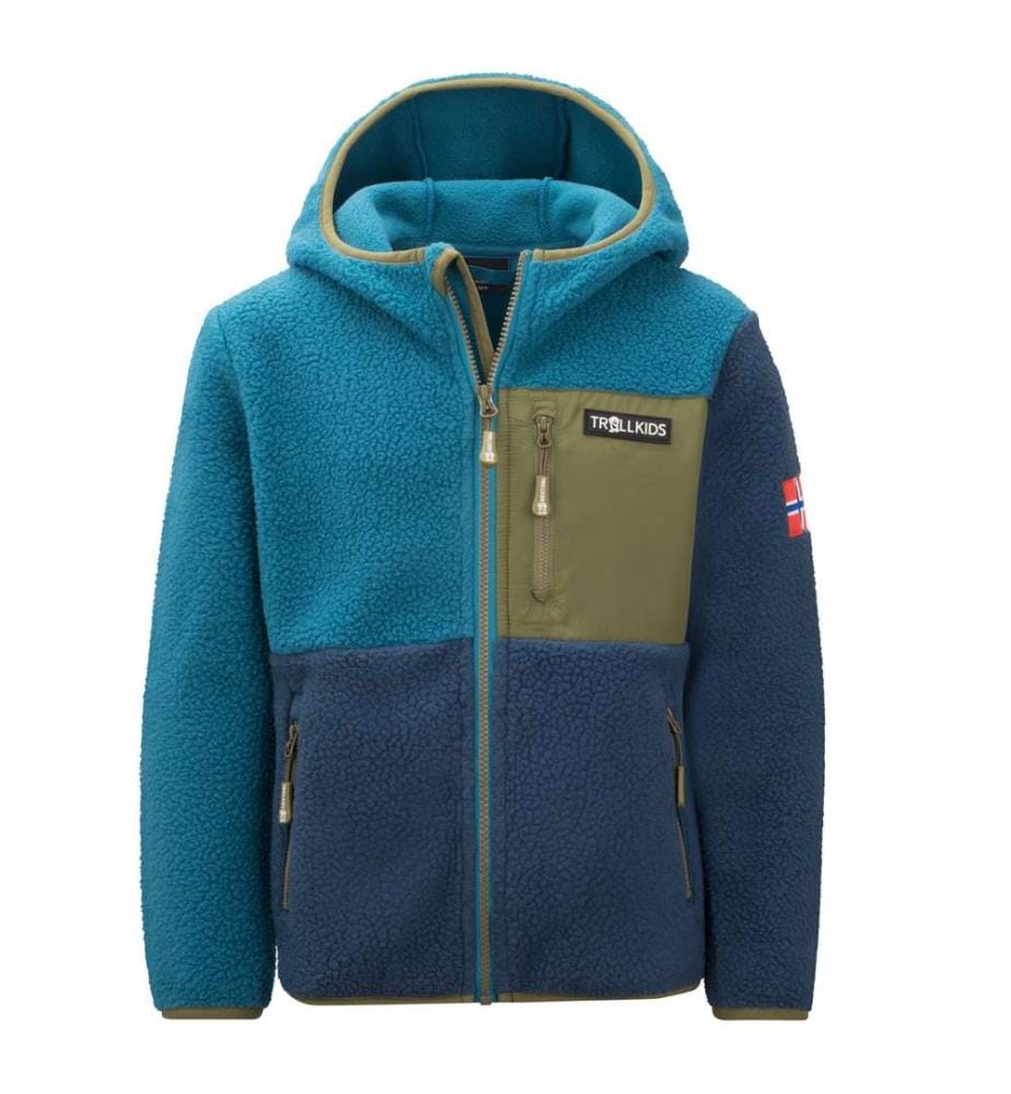 Veste Aurlandsfjord - Marine foncée/Bleu mystique/Vert pin