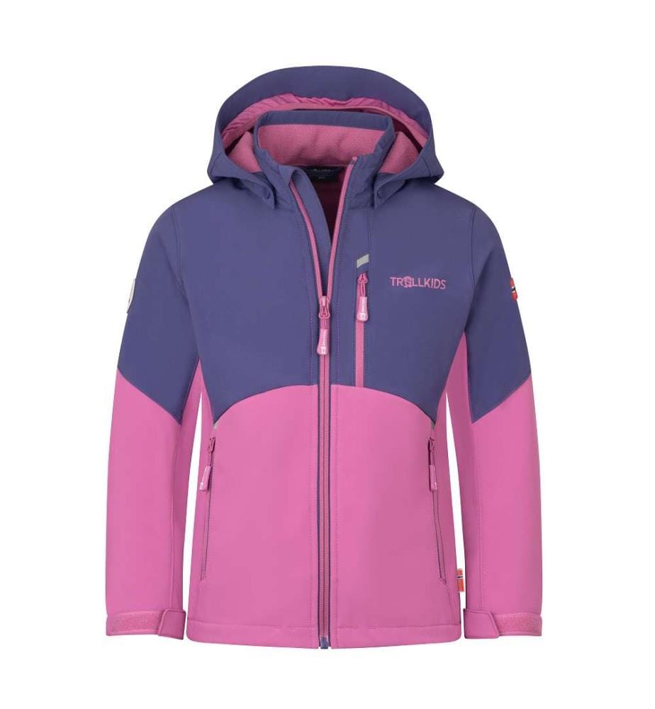 Veste Softshell Balestrand - Violet Blue & Mallow Pink