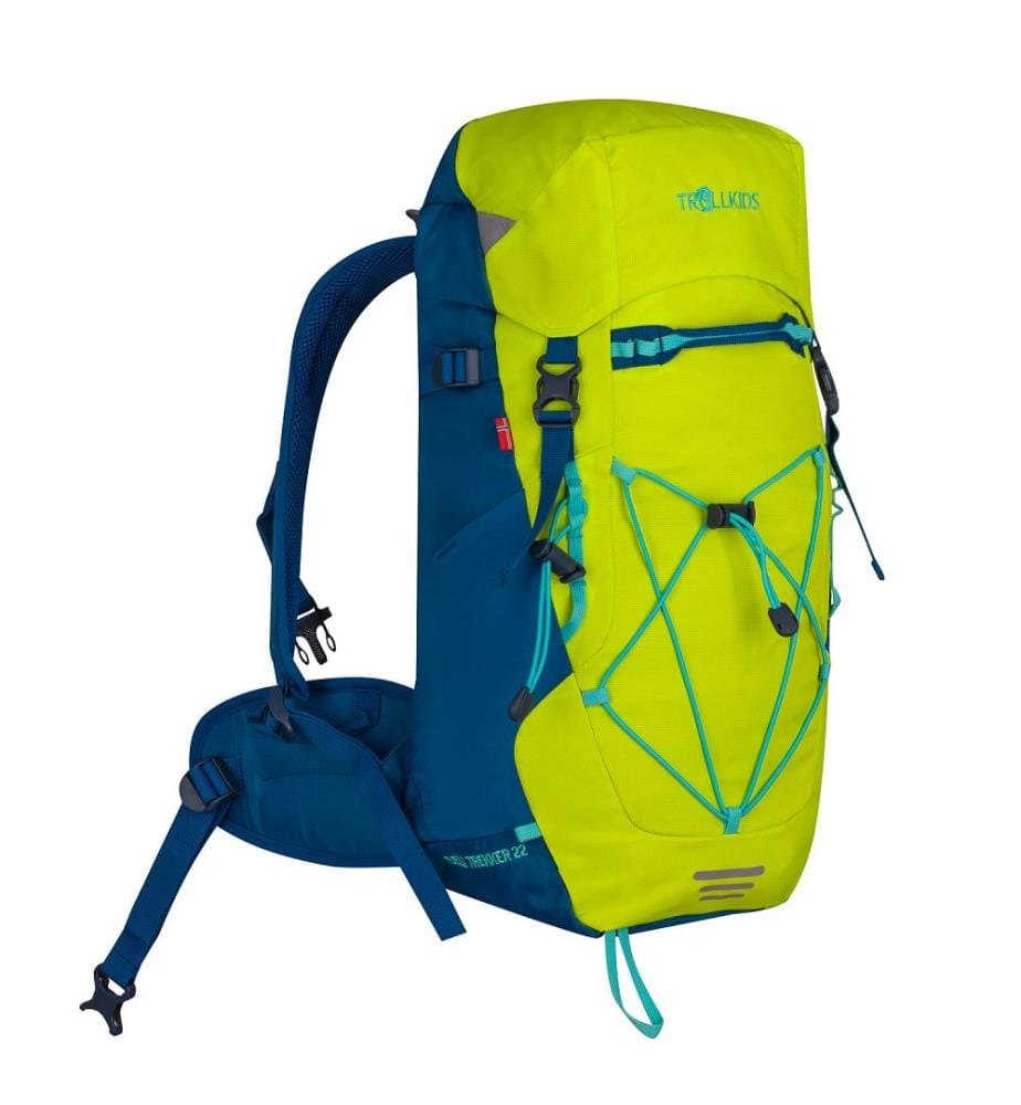 Fjell Trekker 22 - cool lime et summer night et aqua mint