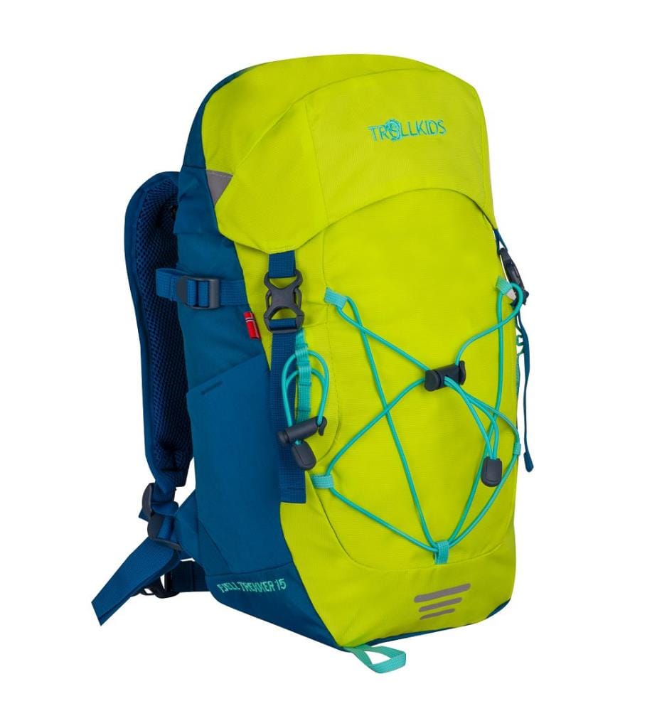 Fjell Trekker 15 - cool lime et summer night et aqua mint