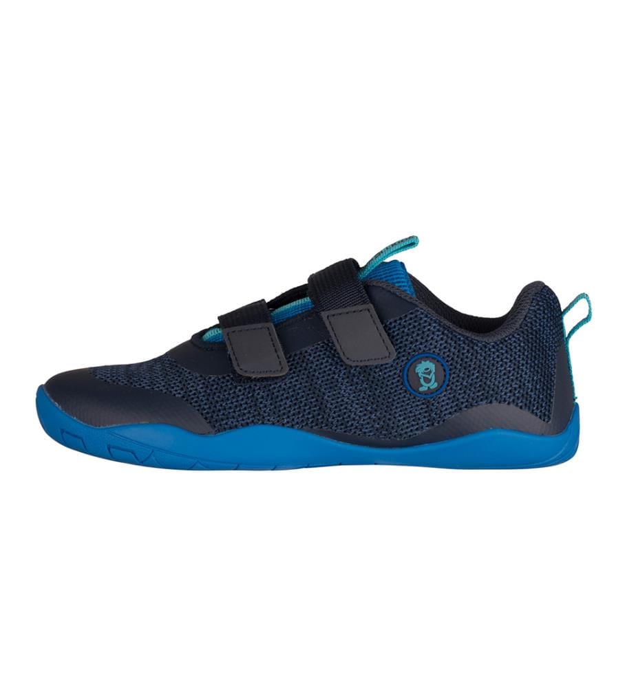 Eikefjord Barefoot Chaussures de Randonnée - bleu marine et bleu moyen