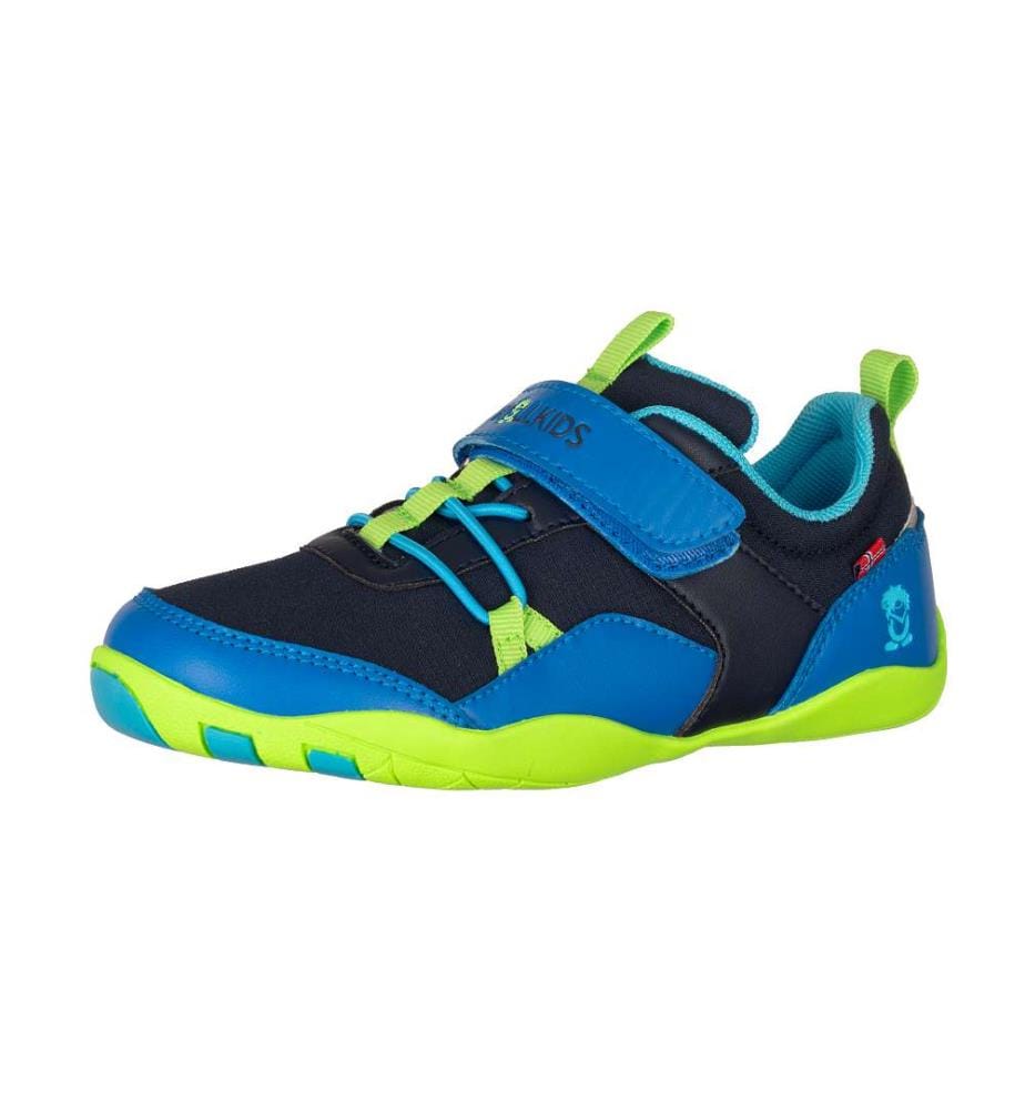 Chaussures de randonnée Barefoot Skaland - Navy & Medium Blue & Viper Green