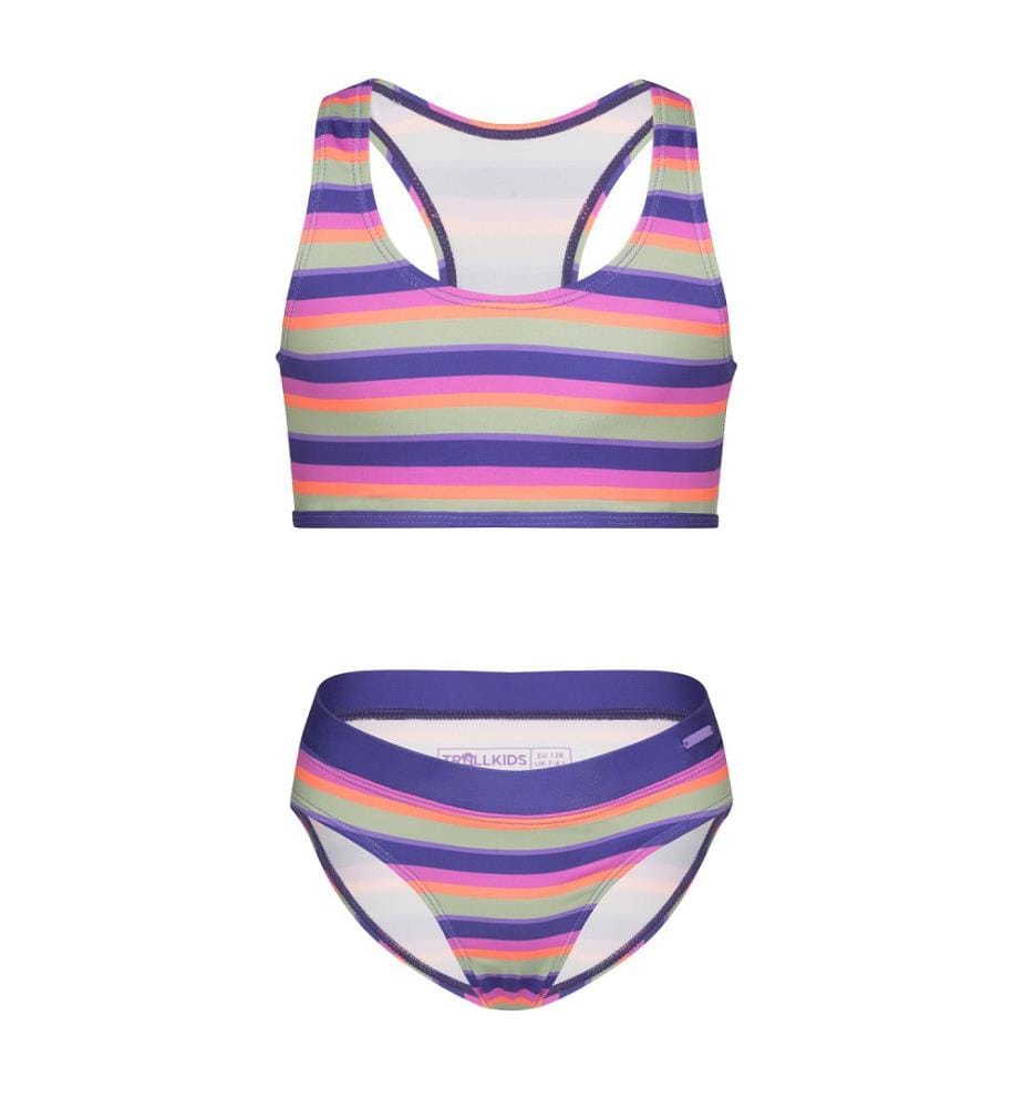 Bikini Kvalvika - rose mauve et bleu violet