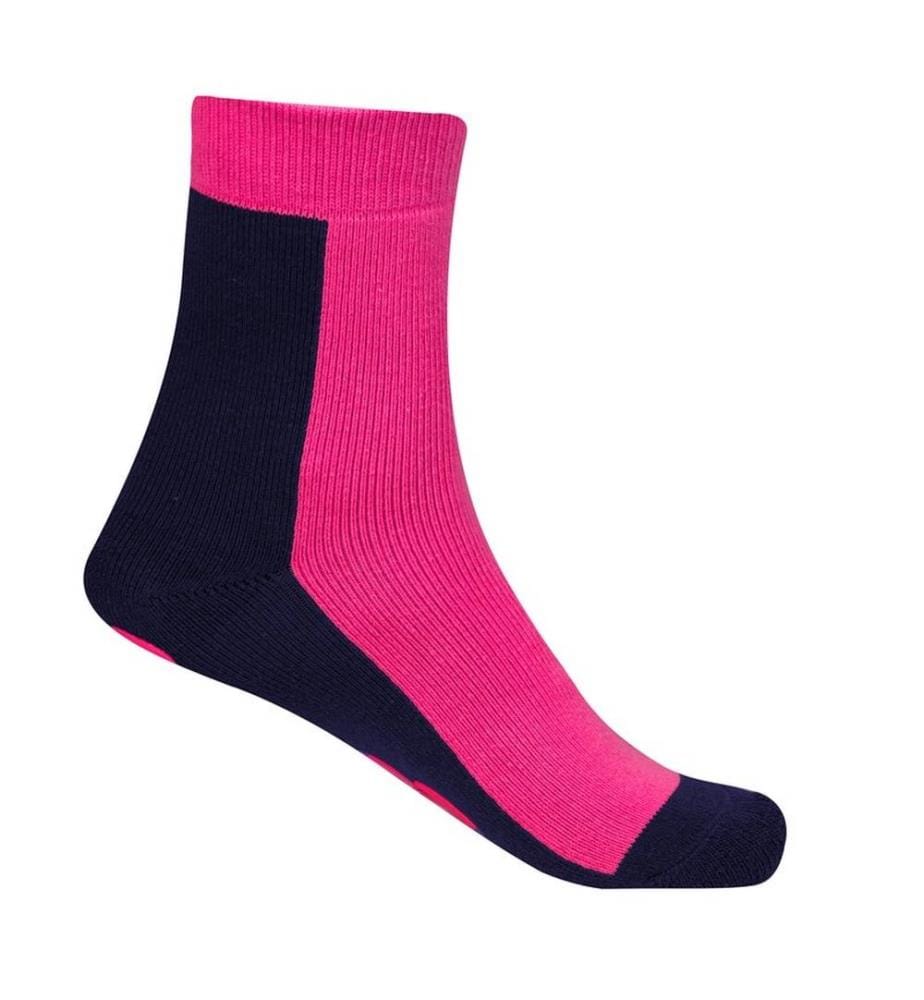 Chaussettes Antidérapantes - Marine et Magenta