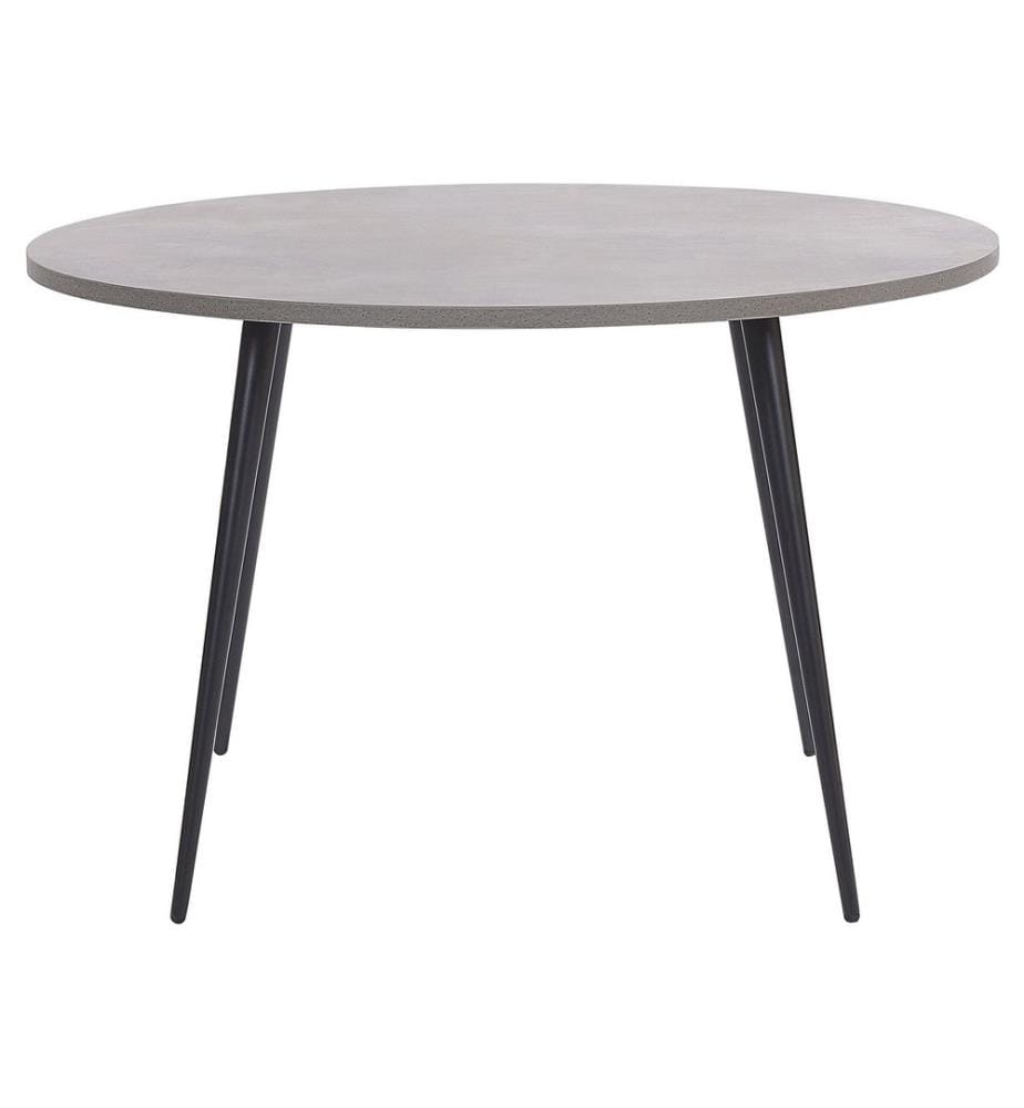 Table de repas ODEON Effet béton gris 120 cm 120 cm