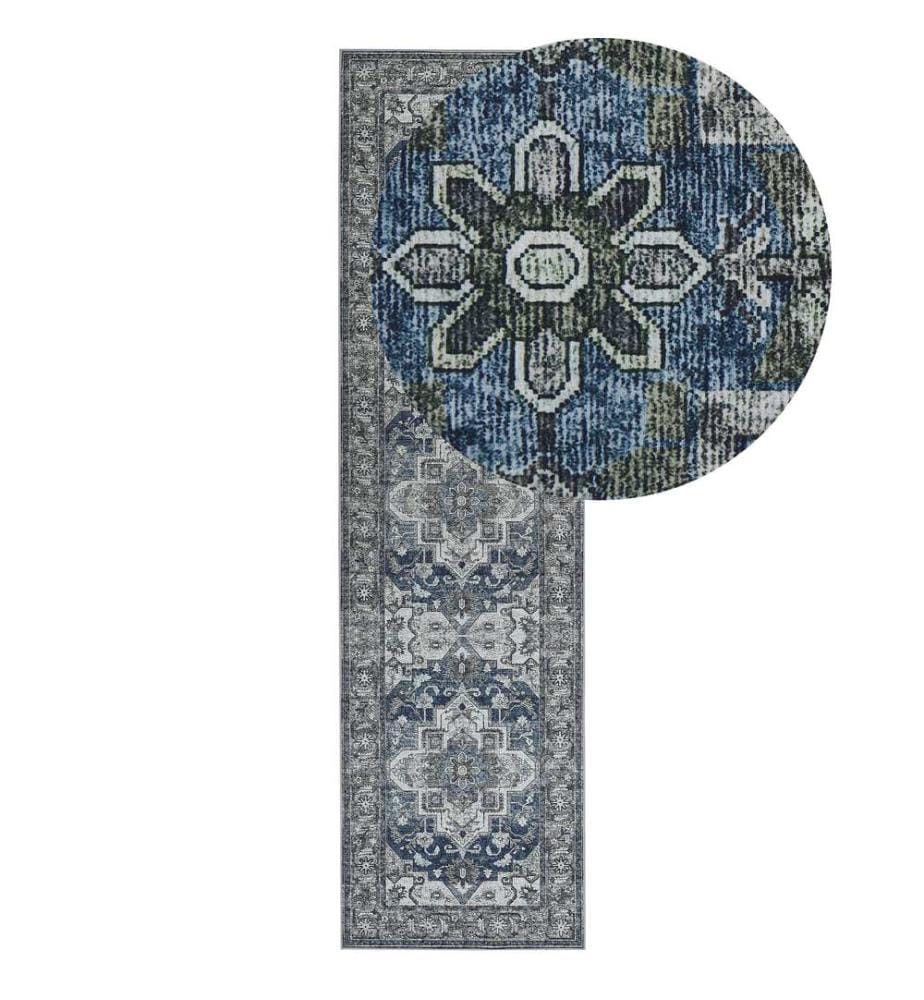 Tapis KOTTAR Bleu 80 x 300 cm