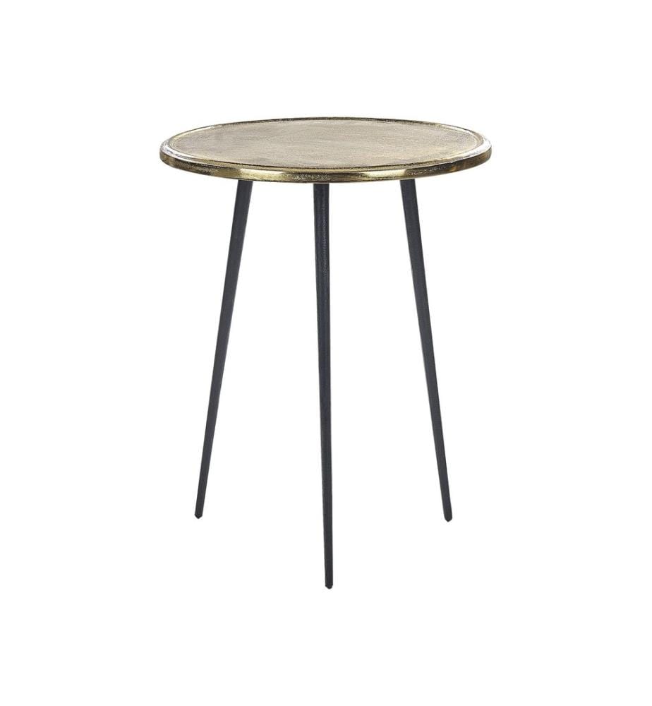 Table d'appoint TELFER Métal Doré