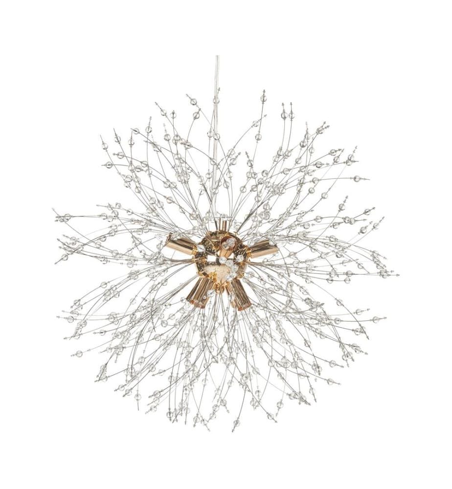 Lampe suspension TOROLA Métal Doré