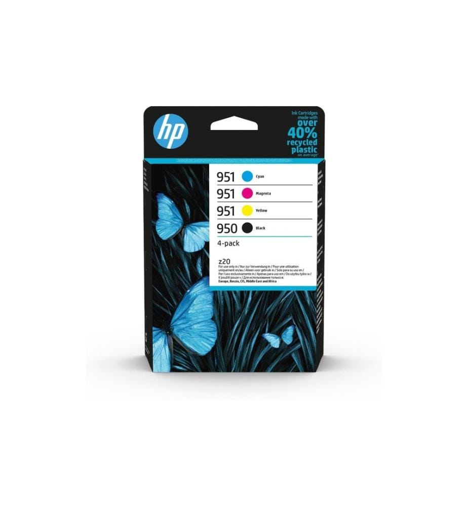 HP - Combo Pack No. 950 + 951 (Encre 6ZC65AE) C/M/Y/BK
