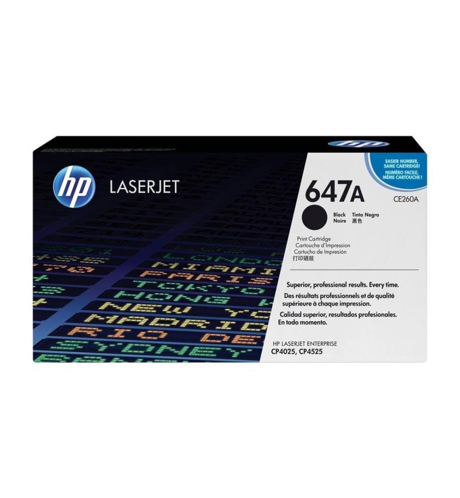 HP - Toner Nr. 647A (CE260A) noir