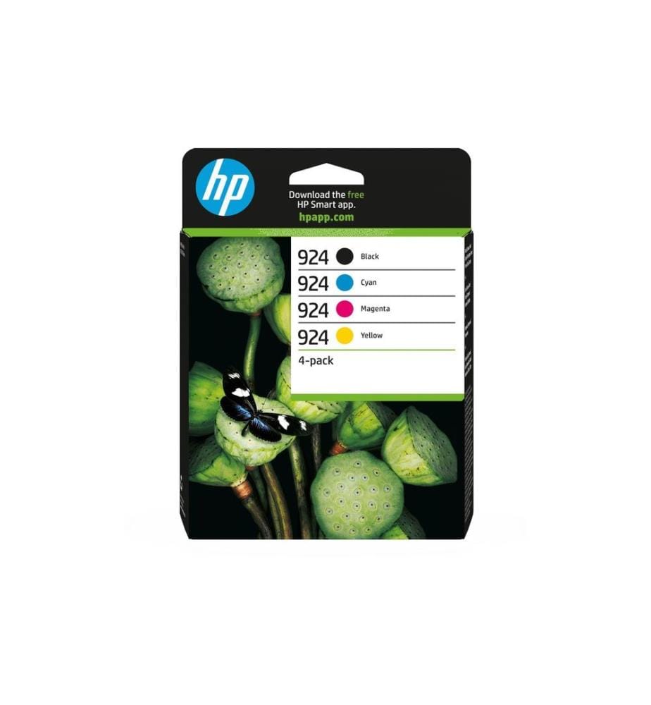 HP - Combo Pack N° 924 (6C3Z1NE) noir/Cyan/Magenta/Yellow