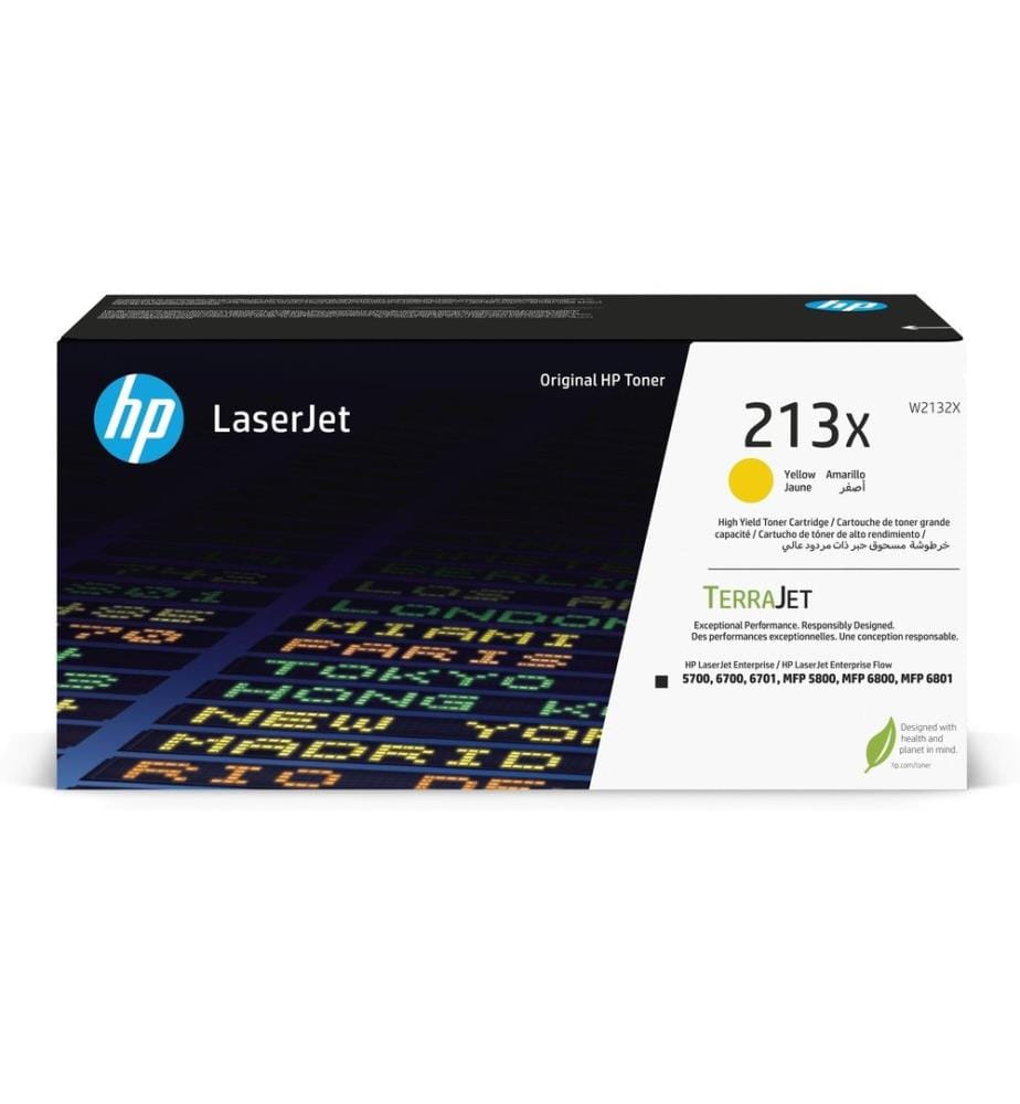 HP - Toner 213X (W2132X) Yellow