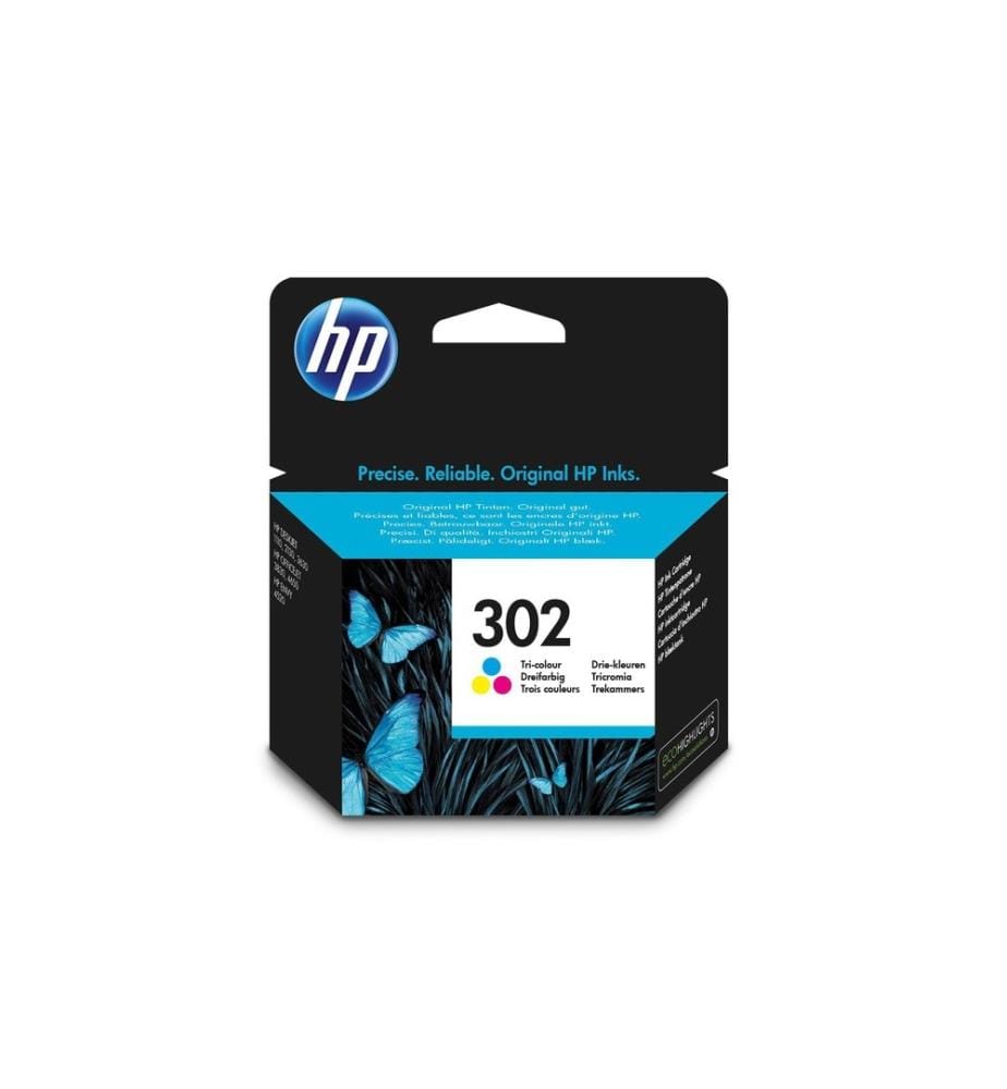 HP - Encre Nr. 302 (F6U65AE) Cyan/Magenta/Yellow