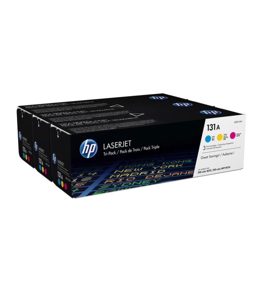 HP - Toner Nr. 131A (U0SL1AM) Cyan/Magenta/Yellow