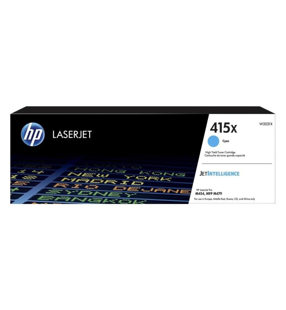HP - Toner Nr. 415X (W2031X) Cyan
