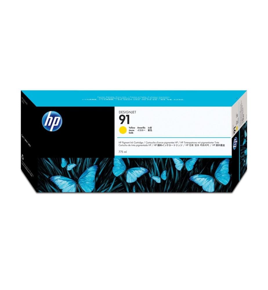 HP - Encre Nr. 91 (C9469A) Yellow