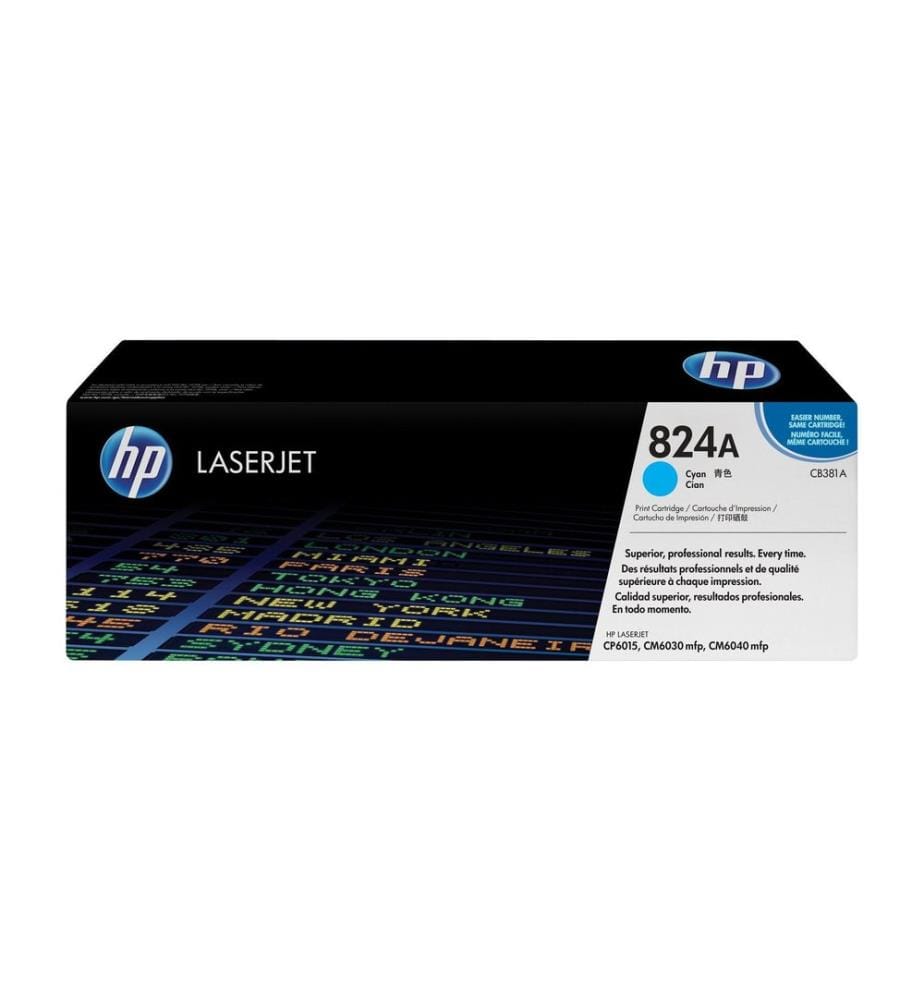 HP - Toner Nr. 824A (CB381A) Cyan