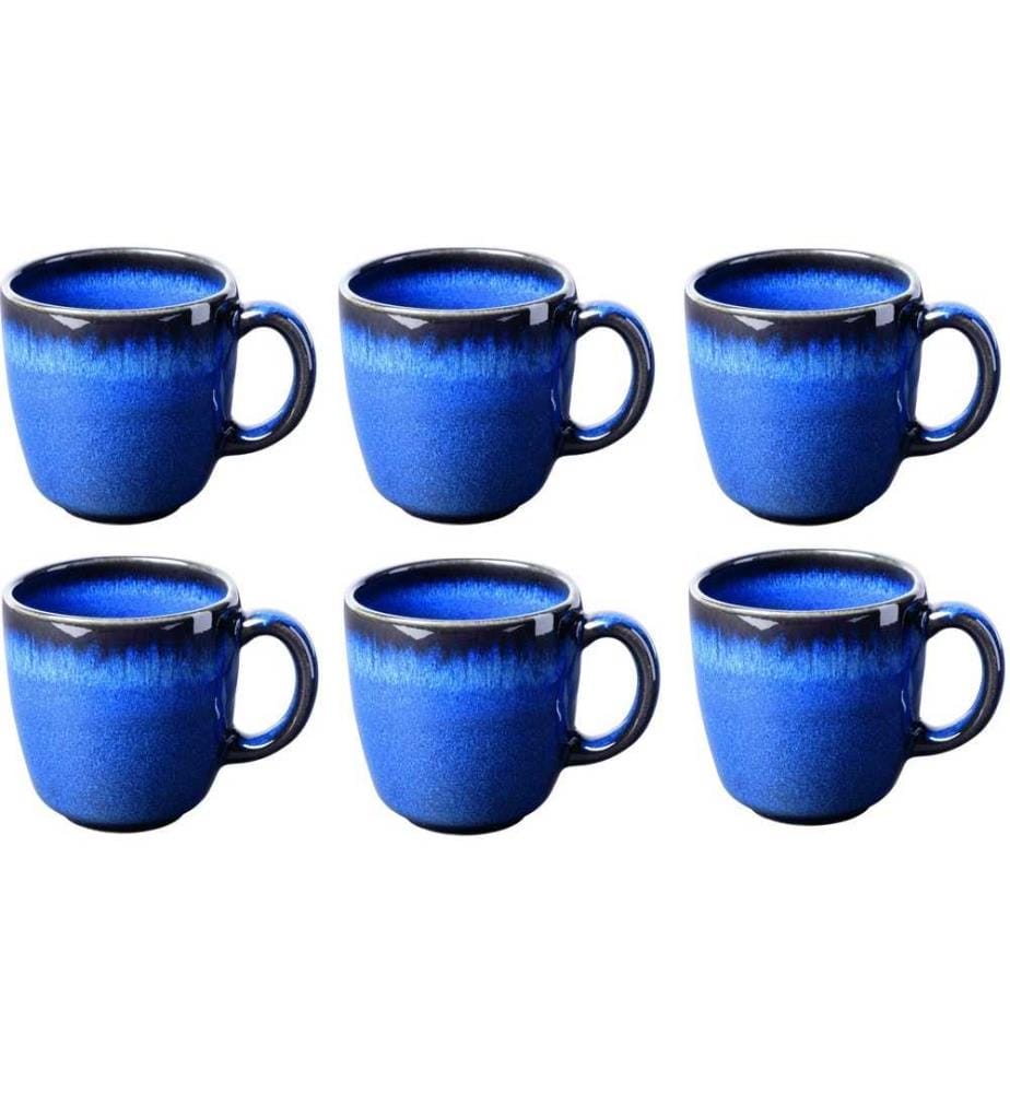 Tasse à café Lave 190 ml, 6 Pièce/s, Bleu
