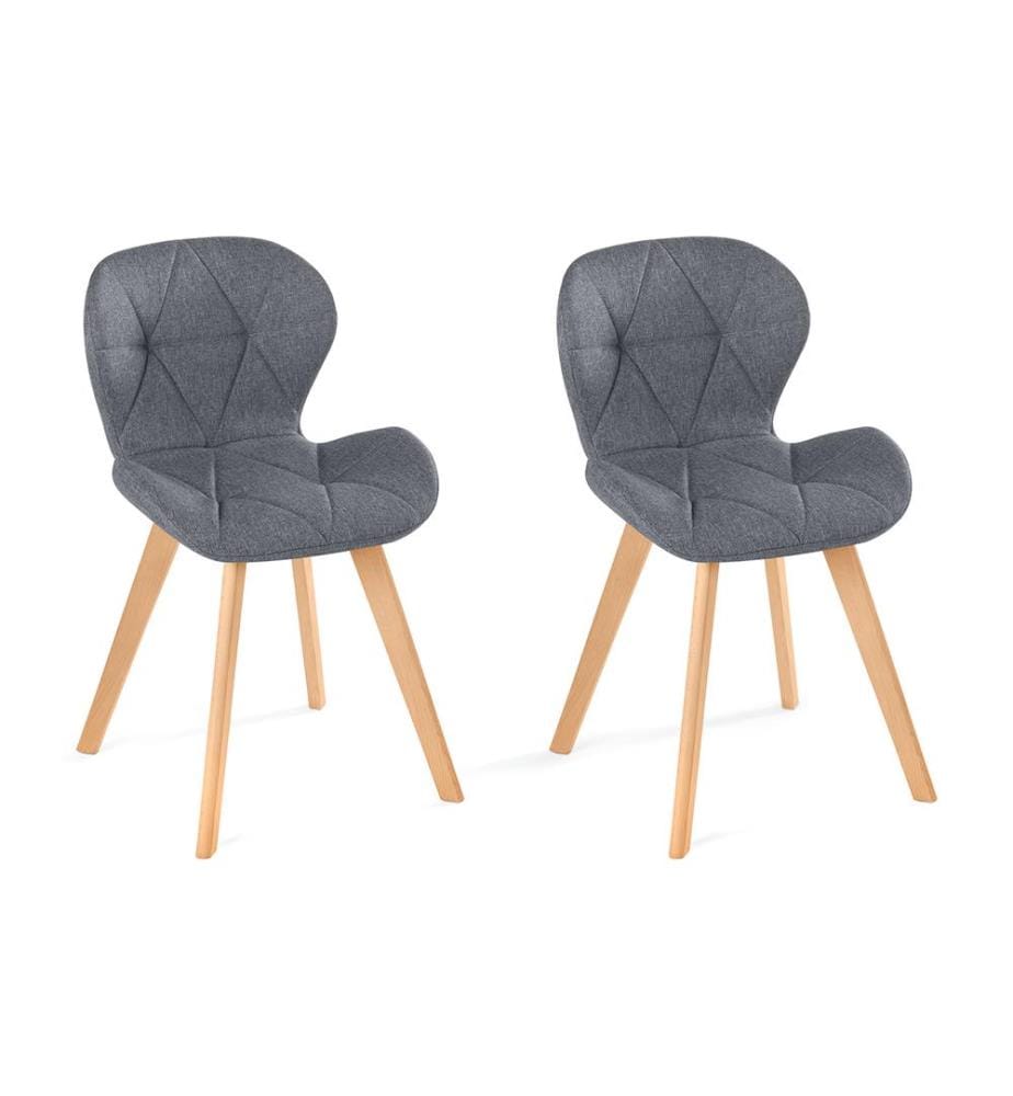 Lot de 2 Chaises Gatsby 50 x 48 x 79 cm