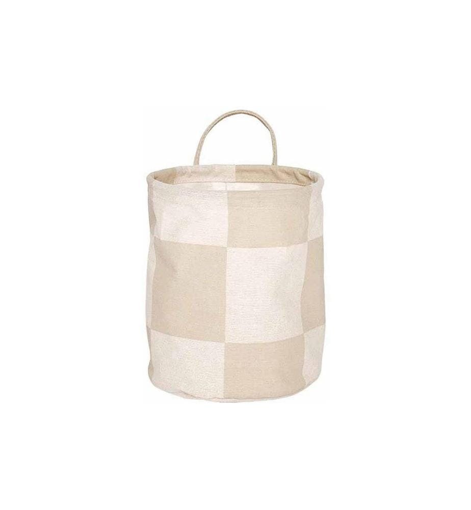 Corbeille à lessive Chess Small 5 l, Beige