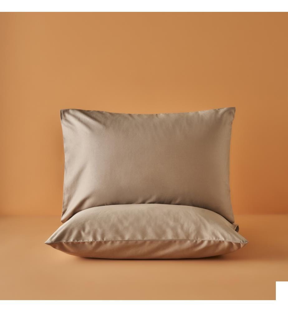 Taie d'oreiller Supreme 2 pièces 50x70 cm - Vison