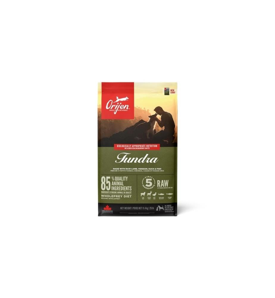 ORIJEN - Alimentation sèche Dog Tundra avec chèvre, 11.4 kg