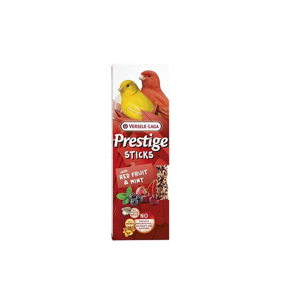 VERSELE LAGA - Nourriture pour oiseaux d'ornement Bâtonnets Prestige fruits des bois et menthe 2 pièces