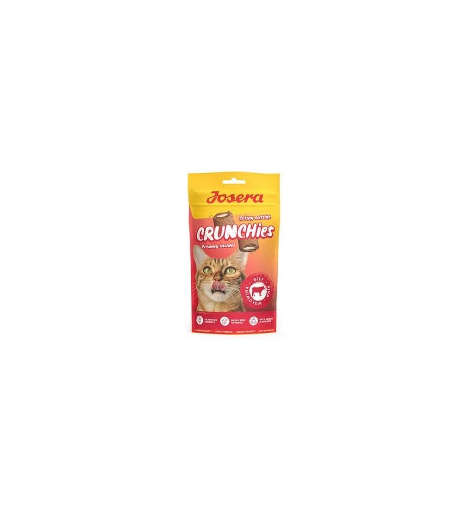 Josera - Collation pour chat Crunchies Beef, 60 g