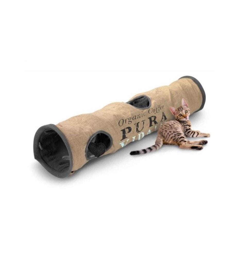 EBI - Tunnel de Jeux pour chat D&D Pure Vida 120 cm;
