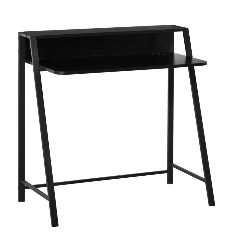Bureau Table d'ordinateur Table de bureau avec rangement 84x45x85 cm