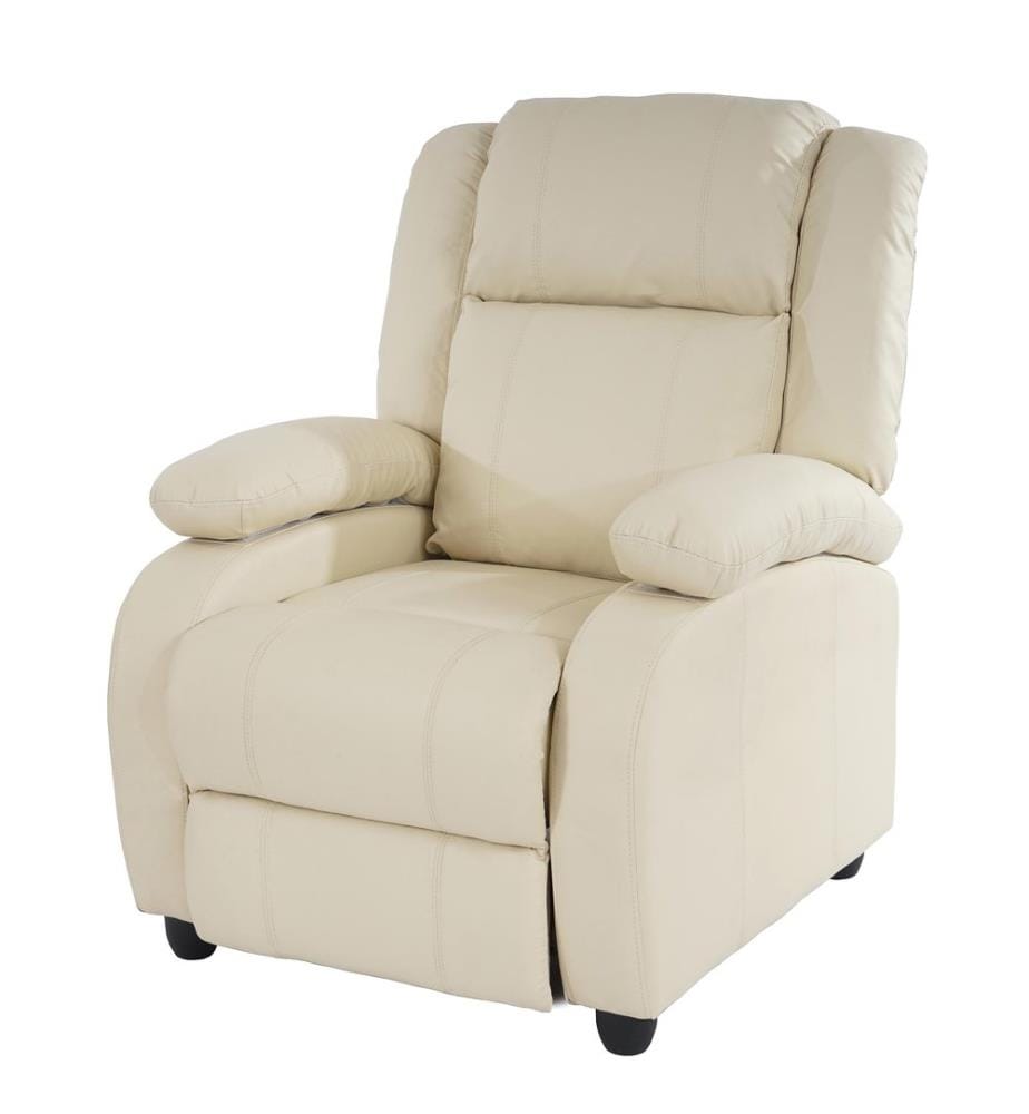 Fauteuil de télévision Fauteuil de relaxation Lincoln Fauteuil crème