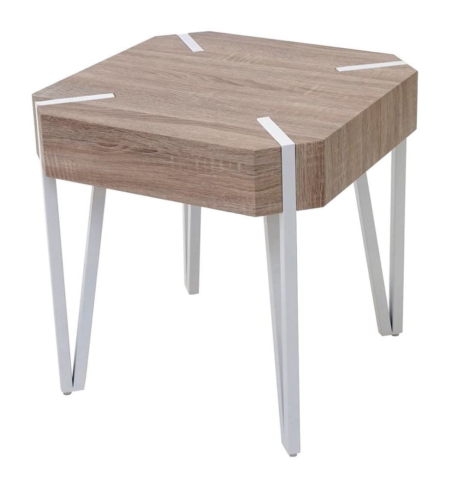 Table basse Kos - Chêne Sonoma clair pieds