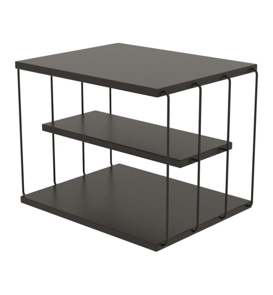 Table d'appoint 50x40x33 cm Anthracite