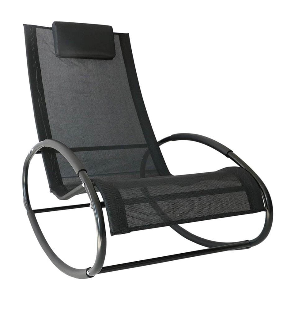 Chaise longue Chaise longue de jardin avec coussin