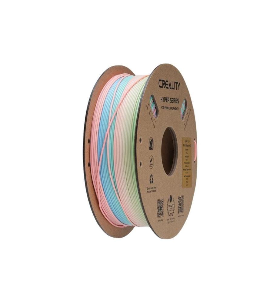 CREALITY - Filament PLA Hyper, Arc-en-ciel de fleurs sauvages, 1.75 mm, 1 kg