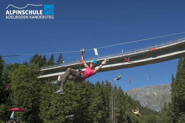 Parc Aventure Adelboden pour 4 personnes