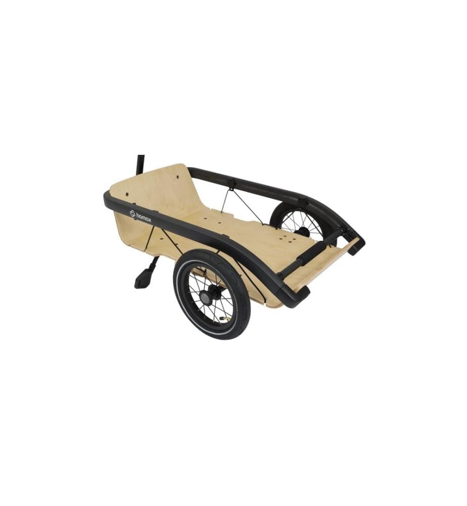 Hamax - Remorque de vélo Venture Cargo Beige/Noir