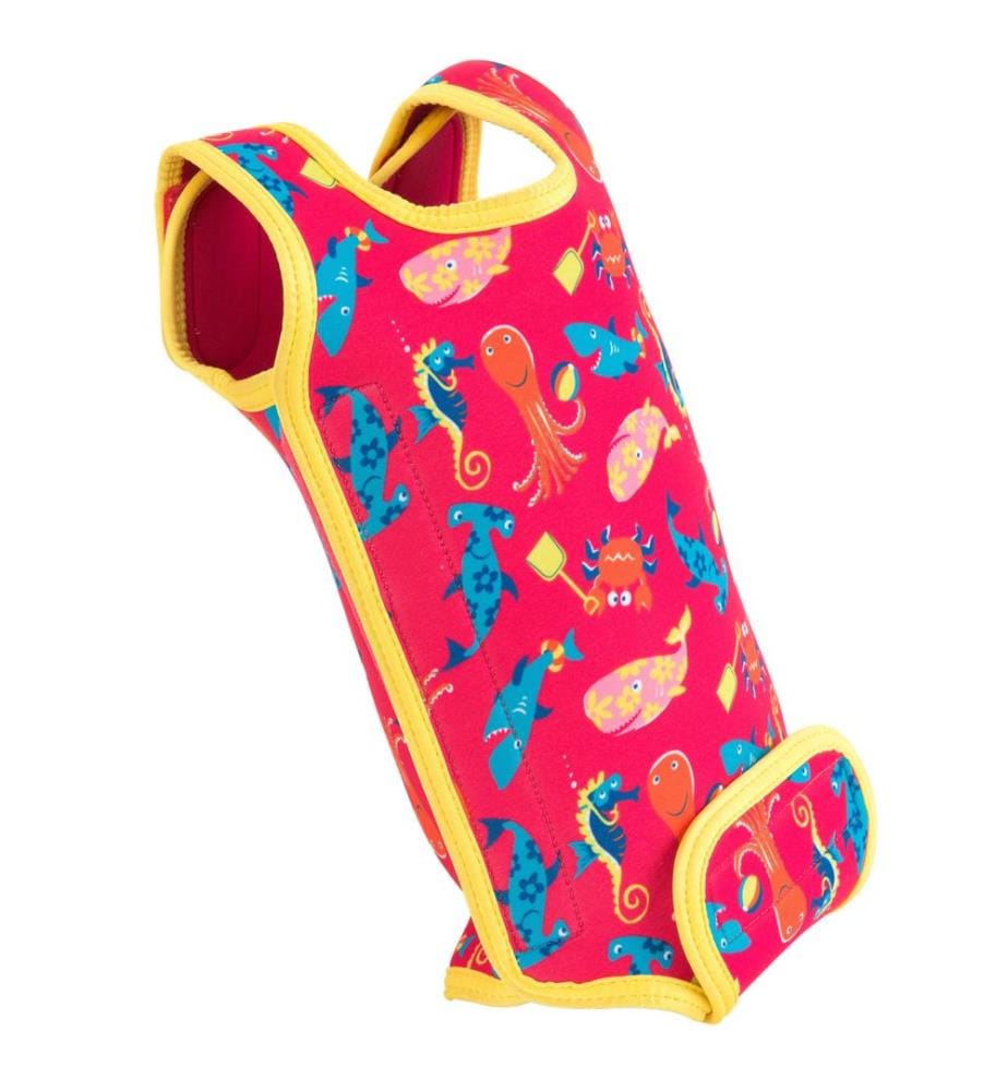 Combinaison pour bébé Babywarma animaux marins rose, 0-6 mois