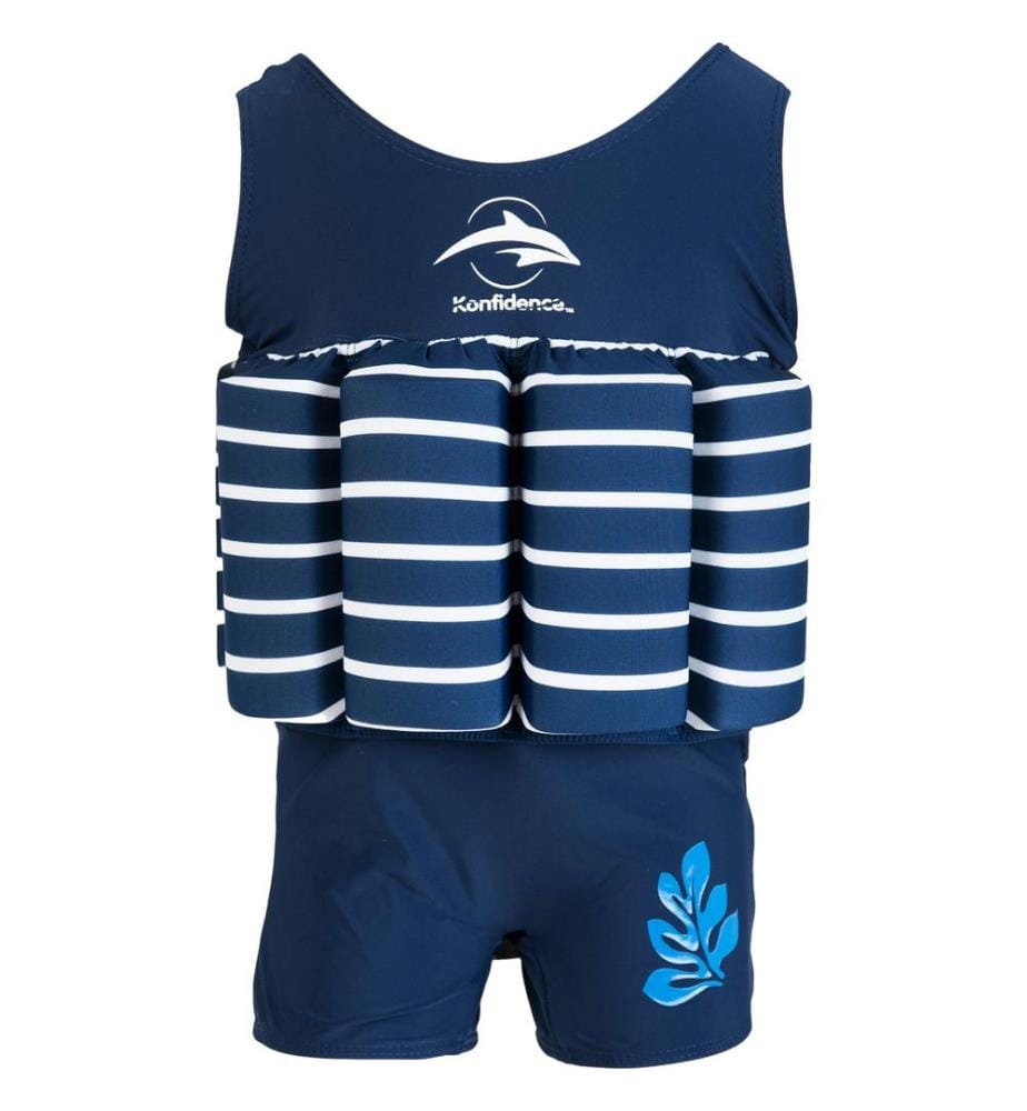Combinaison flottante pour l'enfant bleu rayé, 2-3 ans