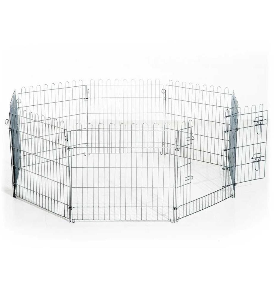 Enclos pour chiots Enclos pour lapins 63x91 cm