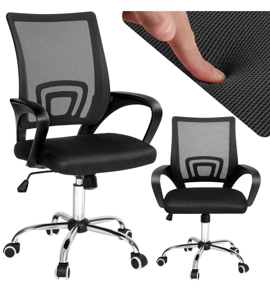 Chaise de bureau Marius - noir