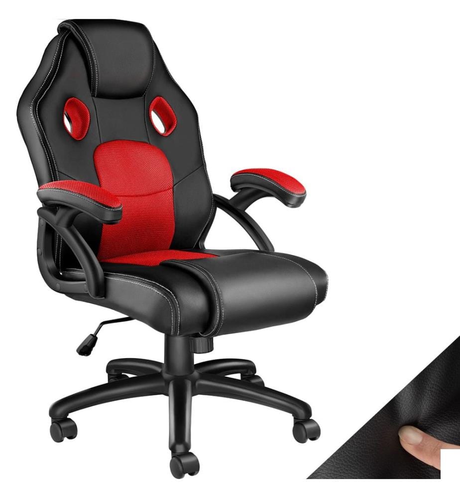 Chaise gamer MIKE - noirrouge