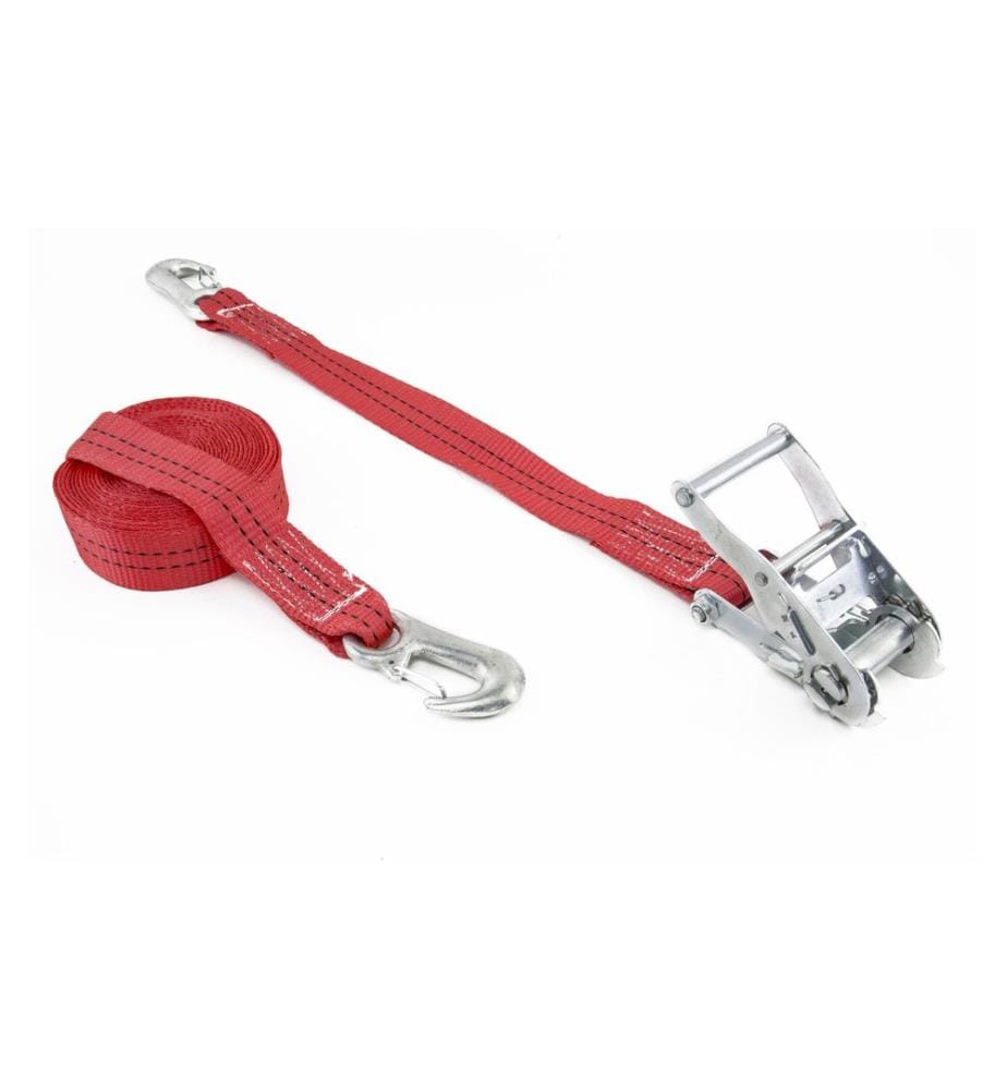 ZURRFIX - Sangle d'arrimage 0.50 + 3.50 m avec mousqueton, 2000 daN
