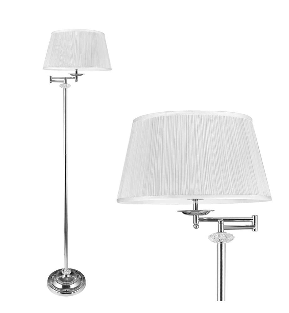 Lampadaire Aue Blanc 158 cm