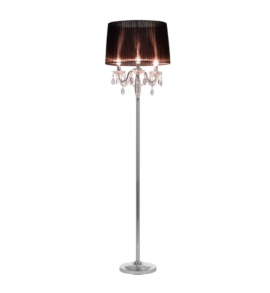 Lampadaire Noble Black 165 x Ø45 cm Noir
