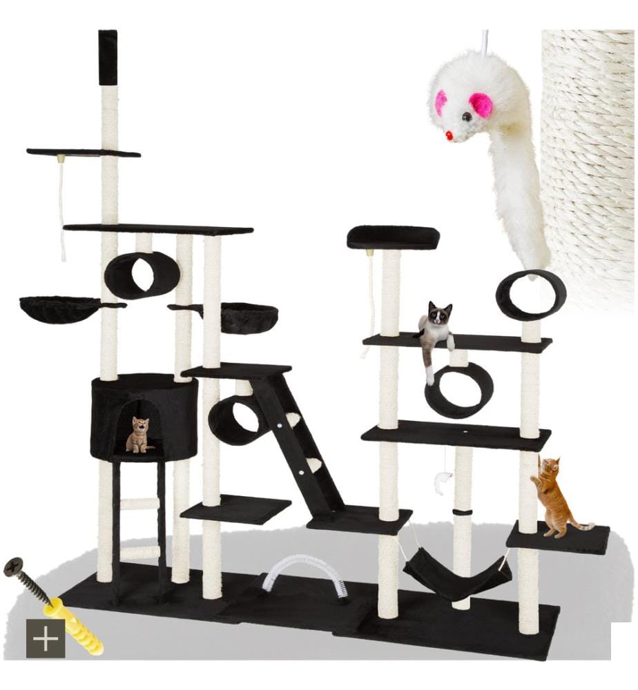 Arbre à Chat Snooky 261 cm - noir