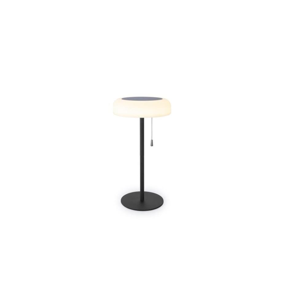 STT Lampe de table Lampe solaire de confort Black