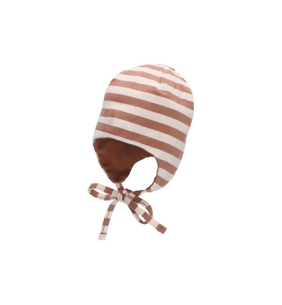 STERNTALER - Bonnet rayé Marron taille 47
